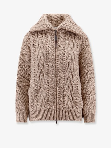 Wool and cashmere cardigan with iconic jewel detail - BRUNELLO CUCINELLI - gender_Woman