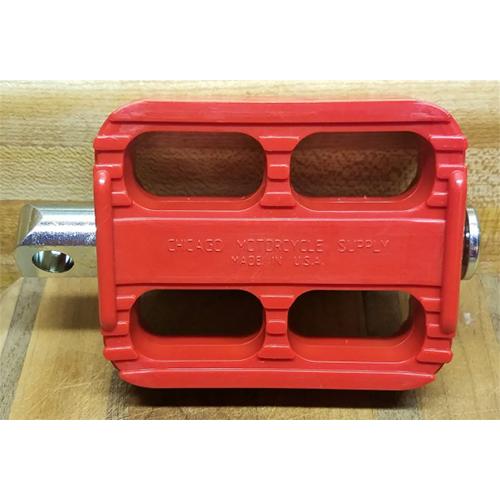送料込】CHICAGO 復刻 シカゴ キック ペダル ブルー 青 ハーレー
