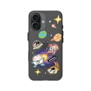 iPhone 17 Clear (相機按鈕) 酷墨灰 - 鹿人 Twodeerman - 鹿人宇宙散步