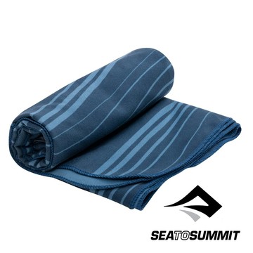 【Sea to Summit】輕量快乾毛巾 『波浪藍/花紋』ACP071031 戶外 登山 露營 旅遊 出國 盥洗 洗澡 毛巾 浴巾