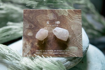 CRACK | 礦物系耳環 |  EARRINGS