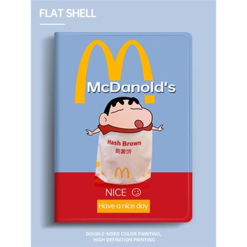 靈鷗適用2023款ipadpro11保護殼蘋果2021款9代10.2英寸10外殼Air5防摔pro12.9全包邊迷你4/5卡通mini123皮套