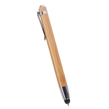 7665 竹子觸控筆二用 竹木筆 觸控原子筆 廣告筆木頭筆 平板電腦觸控筆