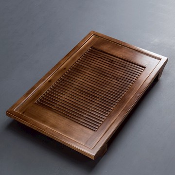 實木茶盤家用功夫茶具茶臺茶海茶托簡約辦公儲水托盤迷你小號茶座