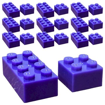 LIGHT STAX 小顆粒補充包 2 x 4 10顆 + 2 x 2 10顆  1套  紫色