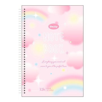 32K活頁空白筆記-夢幻物語