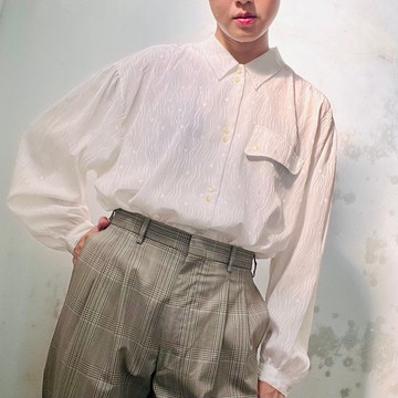 古董提花襯衫【日本古董衣】永續是最奢華的精品