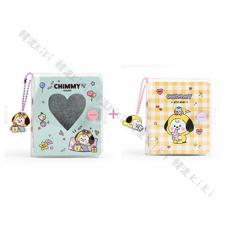 BT21 グッズ 公式 BTS ジミン jimin チミー chimmy 防弾少年団 バンタン ミニファイルノート フォトブック セット 韓流 グッズ  kpop