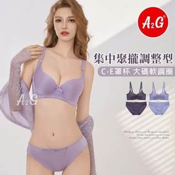 【A2G】隔日到貨【記憶軟鋼圈、加大44碼】台灣出貨 大罩杯內衣 調整型內衣 高脅邊大胸顯瘦 四排三扣 透氣內衣1381
