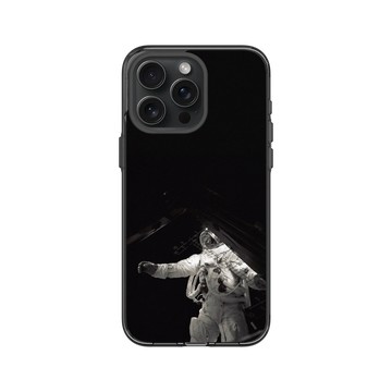 iPhone 15 Pro Max Clear 酷墨灰 - NASA - Gemini 4 - Astronaut White Walking In Space