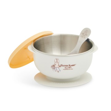 比得兔抗菌不鏽鋼匙碗組