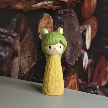 魔羯座 木雕(現貨)