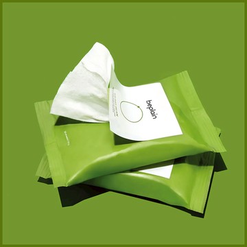 beplain Greenful pH-Balanced Facial Cleansing Wipes 20 Sheets