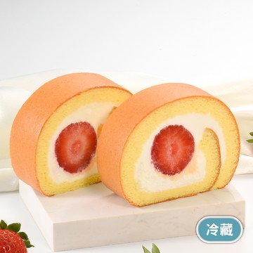 【馬上送】鮮採草莓生乳捲