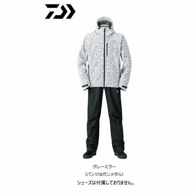 ★ダイワレインマックス レインスーツ　ＤＲ−３３００８　ブルーミラー DAIWA（釣り） ダイワ レインマックス レインスーツ DR-33008