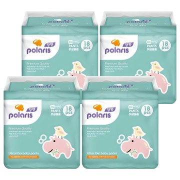 polaris Pangpang 超薄褲型紙尿布 17~21kg  3XL  72片