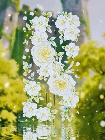 綠意纏繞 OKMT新七天流麻咕卡貼紙PET手帳膠帶