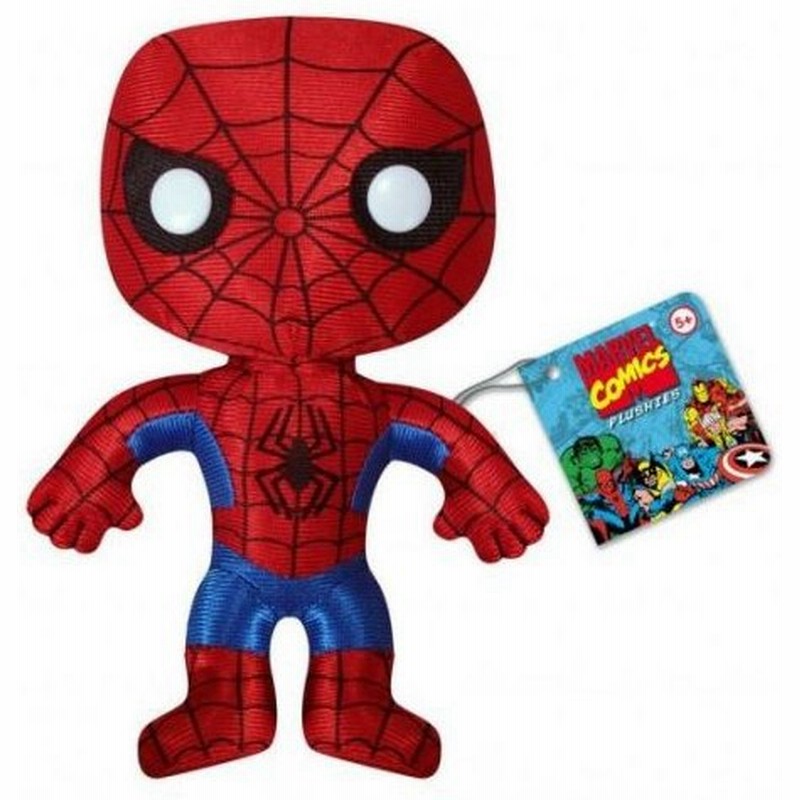 スパイダーマン ぬいぐるみ グッズ 約17 5cm 北米版 通販 Lineポイント最大get Lineショッピング