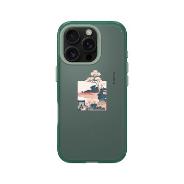 iPhone 16 Pro Clear 憂墨綠 - Turning Japanese / 東方物語 - 世外桃源