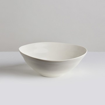 3,co - 水波系列大碗(3號) - 三款任選 - 27 cm - 白