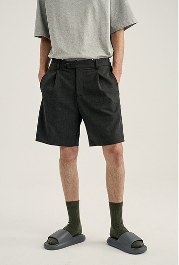 夏季男士彈力寬松休閒短褲