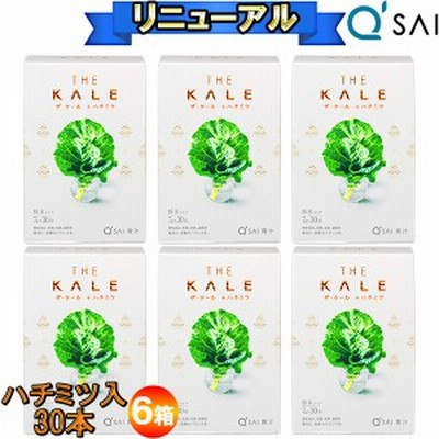 キューサイ はちみつ青汁 ザ・ケール＋ハチミツ 30本分包 6箱まとめ買い あおじる 蜂蜜 健康飲料 食品 健康ドリンク 栄養補助食品 スーパ