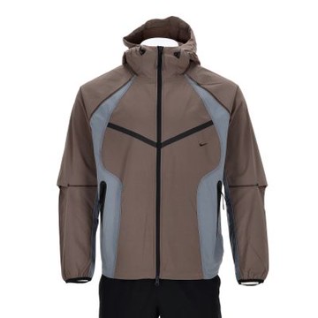 Nike AS TECH WVN PRO WR FZ JAC 男款 深灰色 立領 拼色 寬鬆 外套 IH8462-289