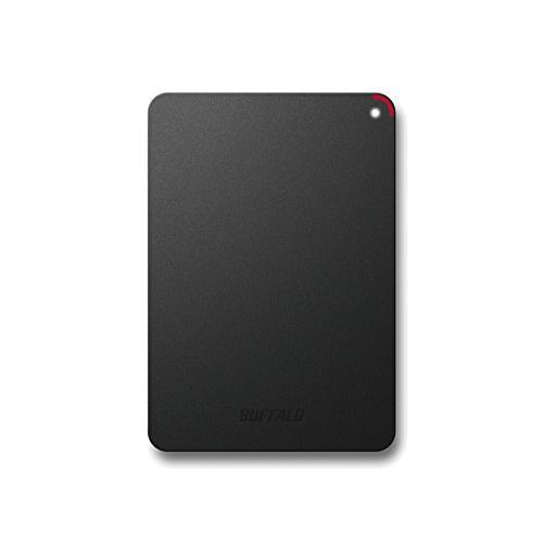 BUFFALO 耐衝撃対応 2.5インチ(ポータブル) 外付けHDD 1TB ブラック HD