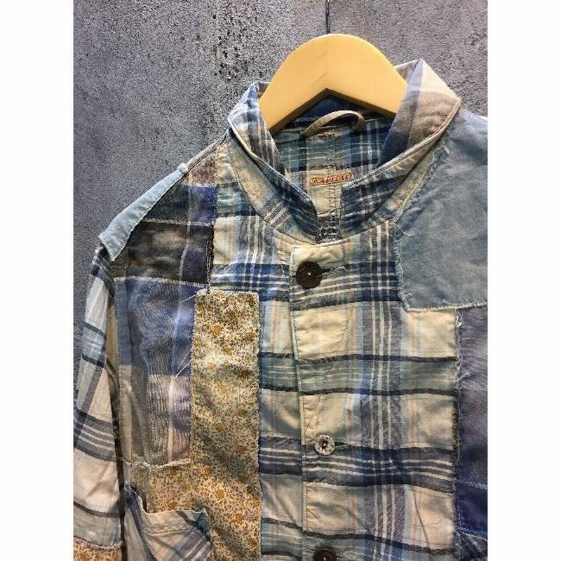 KAPITAL KOUNTRY 刺し子 パッチワーク ジャガード ジャケット