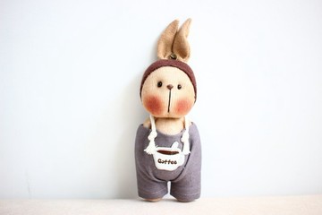 【Animal Zone】原創純手工QRabbit-小兔掛飾