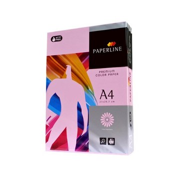 [領劵折50]【史代新文具】PAPER LINE 175 粉紅 80P A4 進口 彩色影印紙/多功能紙 (1箱5包) 抗漲省荷包