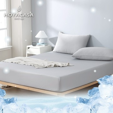 HOYACASA ICE BABY冰寶貝 極凍涼感冰寶床包枕套組｜芝麻朵朵｜(單人/雙人/加大) 畢業禮物