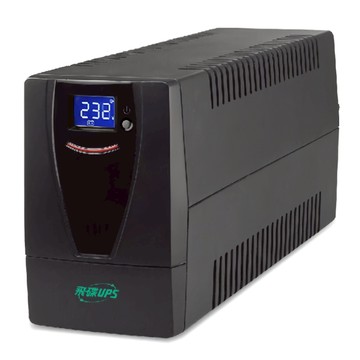 UPS 飛碟 1KVA 在線互動式UPS 含穩壓/USB監控軟體/觸碰式LCD翻頁/LCD自動休眠 FT-TS10H  1個