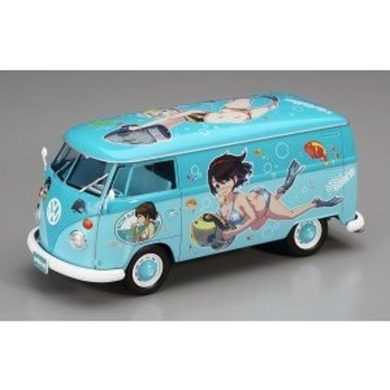 ハセガワ 1/24 VWタイプ 2 デリバリーバン “ たまごガールズ サマー