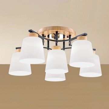 時尚半吸頂五燈 B261-64-73742