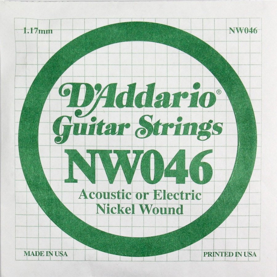 D'Addario D Addario Guitar Strings Nickel Wound NW046