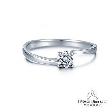 Alesai 艾尼希亞鑽石 30分 D/VVS1 鑽戒 3EX車工 培育鑽石