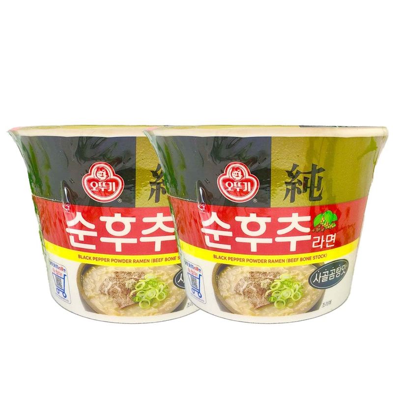 純胡椒ラーメン（コムタン味 105g） 2個セット