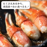 生冷 本ずわいがに 爪 1kg (500g×2) カジマ ずわい蟹 ズワイガニ ずわいがに かに カニ 蟹 かに爪 カニ爪 蟹爪