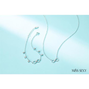【d2 x Miss Sexy】銀項鍊 無限