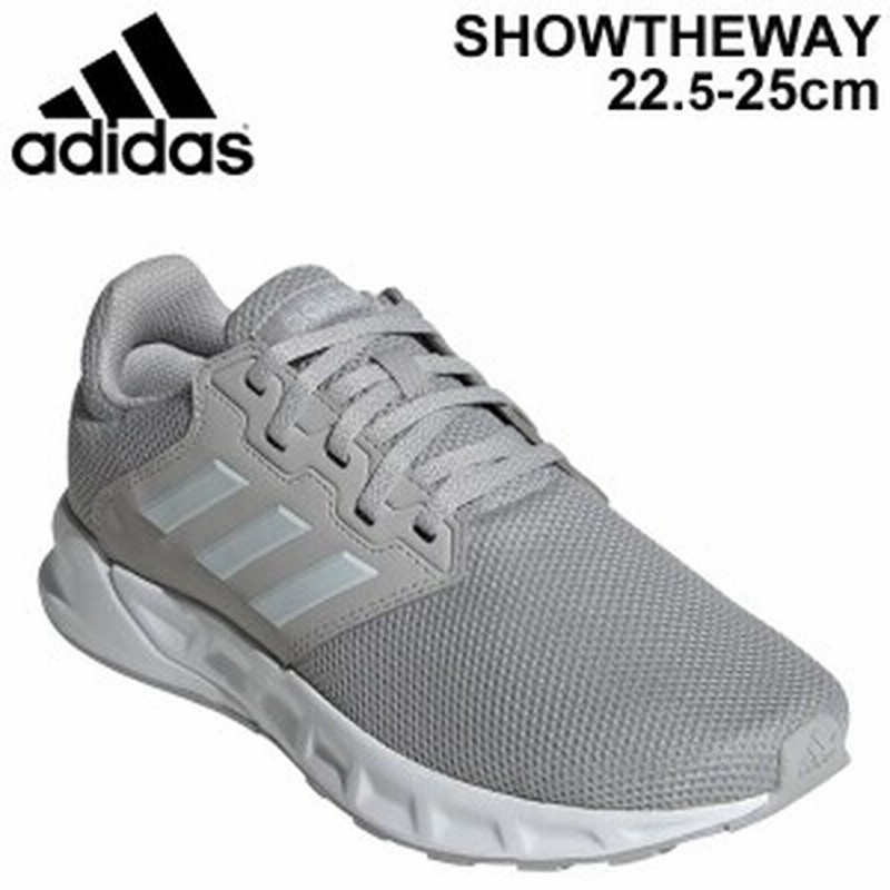 ランニングシューズ レディース アディダス Adidas Showtheway W ジョギング スポーツシューズ 女性用 スニーカー グレー系 Ldc86 靴 く 通販 Lineポイント最大get Lineショッピング