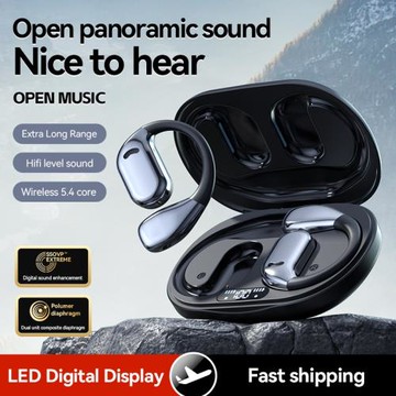 新款M75掛耳式耳機同聲傳譯超長續航無線掛耳式藍牙耳機久戴無痛