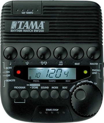 TAMA Rhythm Watch RW200 爵士鼓節拍器【唐尼樂器】