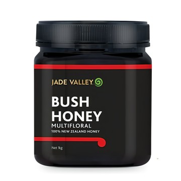 JADE VALLEY 紐西蘭灌木叢林百花蜜，原生叢林瑰寶，濃郁純厚，純淨天然無添加  1kg  1罐