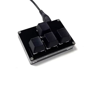 【川澤百貨】方向4鍵機械小鍵盤WASD上下左右 復製粘貼遊戲OSU音遊鍵盤自定義