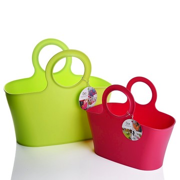 進口環保手提籃收納籃收納筐購物籃菜籃蔬菜水果野餐收納家用