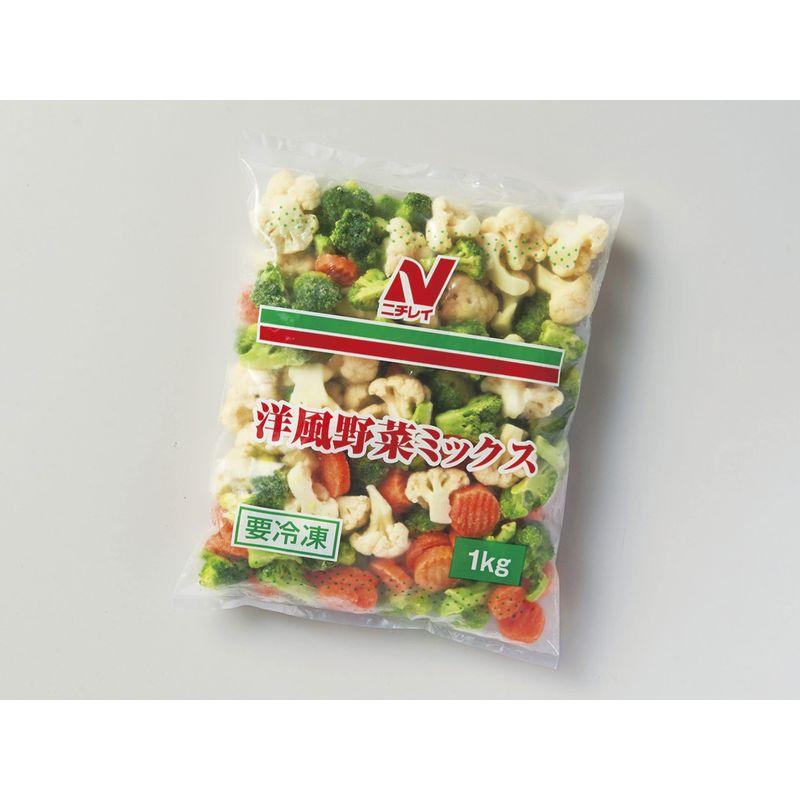 冷凍ニチレイ 洋風野菜ミックス 1kg ×4袋