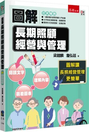 圖解長期照顧經營與管理 (1版) 梁鎧麟、詹弘廷 2024 五南