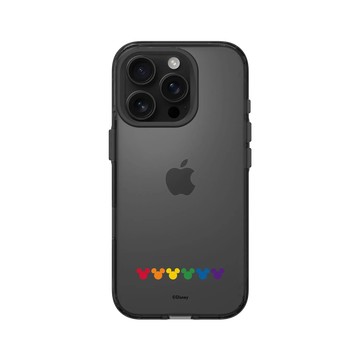 iPhone 16 Pro Clear (相機按鈕) 酷墨灰 - 迪士尼-米奇 Mickey - Pride Celebration-Simple
