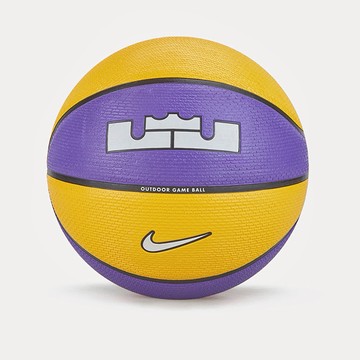 【NIKE耐吉】LEBRON PLAYGROUND 8P 2.0 7號球 成人標準七號比賽用球耐磨材質 室內戶外場適用 LBJ小皇帝喇叭詹姆士雷霸龍  經典湖人配色 男生送禮 運動禮物 金牛座禮物